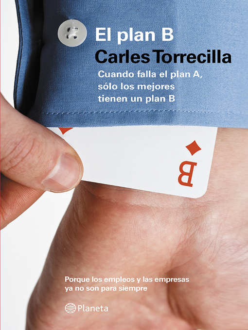 Title details for El plan B by Carles Torrecilla - Available